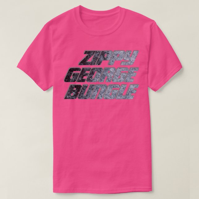 T-shirt Zippy George Bungle 1 (Design devant)