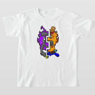 T-shirt Zippy Trippy Alien Dazs 2 faces Ha/Vieux k