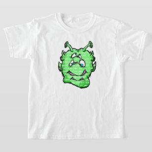 T-shirt Zippy Trippy Alien Dazs Green k