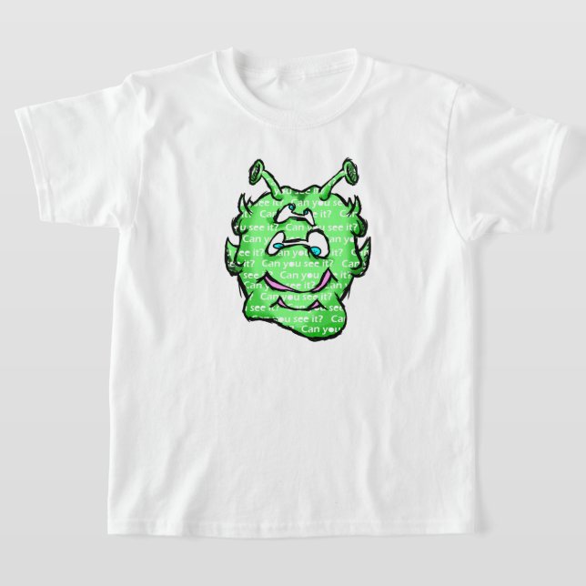 T-shirt Zippy Trippy Alien Dazs Green k (Poser)