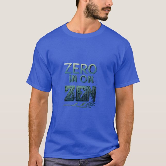 T-shirt Ziro en t-srit zen (Devant)