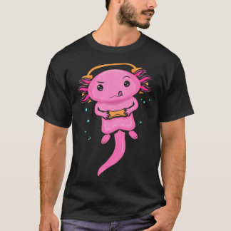 T-shirt Zocker Axolotl Video Gaming for Gamers