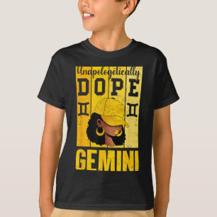 T-shirt Zodiac, Casquette de la femme noire Gemini