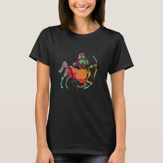 T-shirt Zodiac  for Sagittarius Archer Artwork Horoscope
