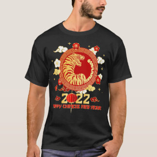 T-shirt Zodiac Happy Chinese New Year Of The Tiger Decorat
