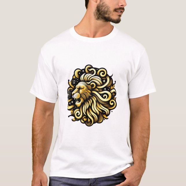 T-shirt Zodiac Leo (Devant)