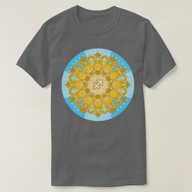 T-shirt Zodiac Mandala SAGITTARIUS (Design devant)