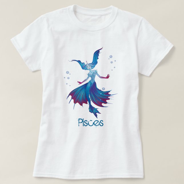 T-shirt Zodiac Pisces (Design devant)