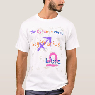 T-shirt Zodiac Sagittarius Libra Couple