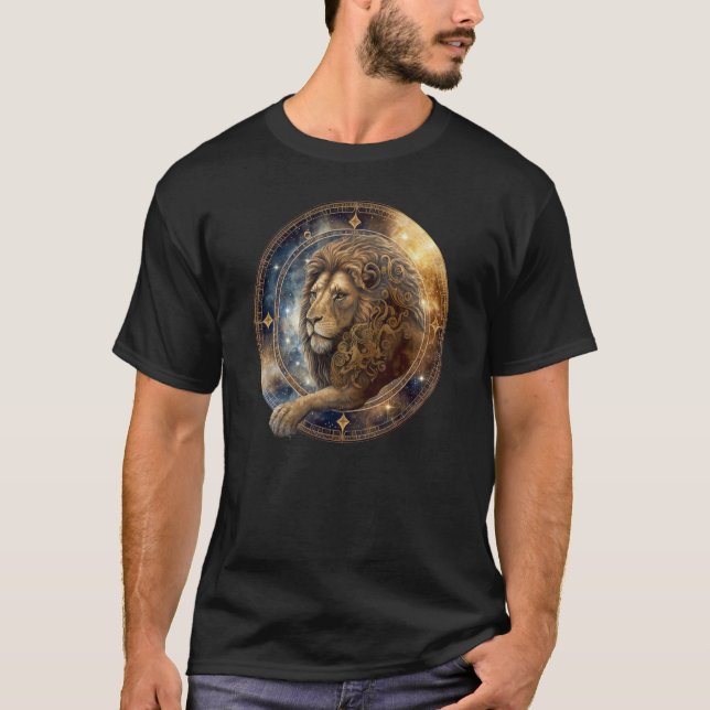 T-shirt Zodiac Sign LeoLioness (Devant)