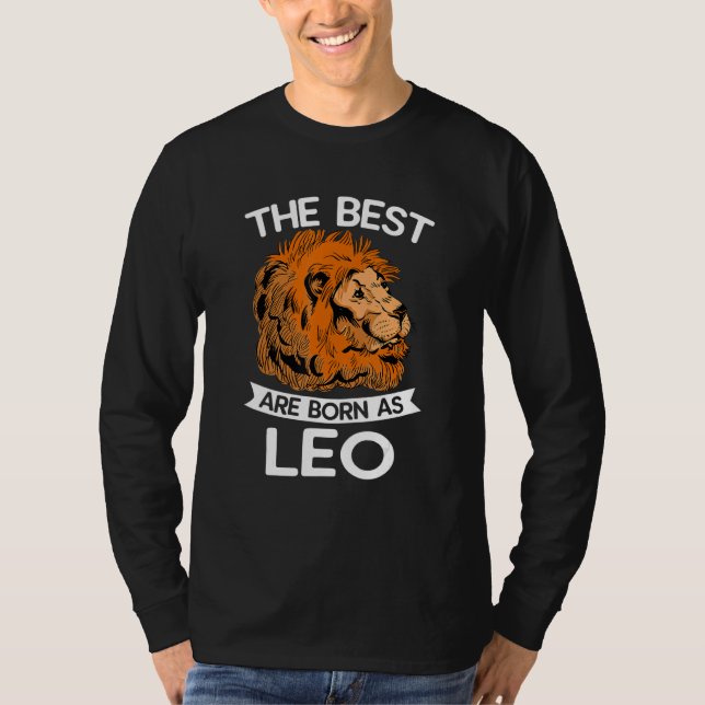 T-shirt Zodiac Signs Astrology Horoscope  Astrologer Leo J (Devant)