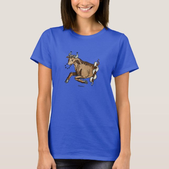 T-shirt Zodiac: Taurus, 1482 (Devant)