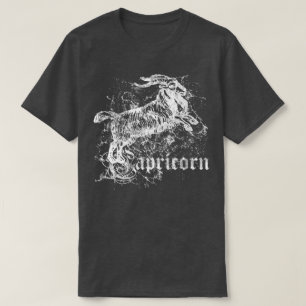 T-shirt Zodiac Vintage Capricorne