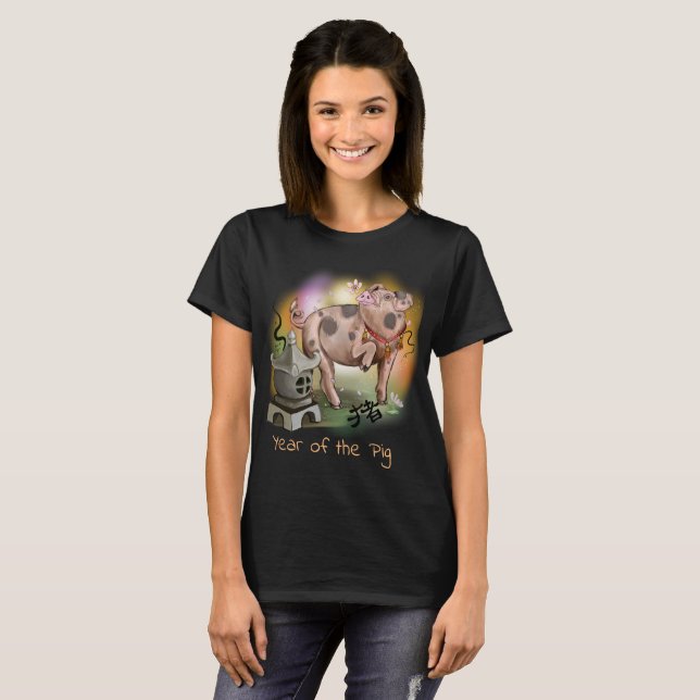T-shirt Zodiaque chinois (Devant entier)