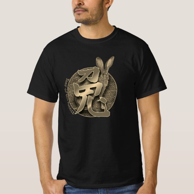 T-shirt Zodiaque chinois "lapin" (Devant)