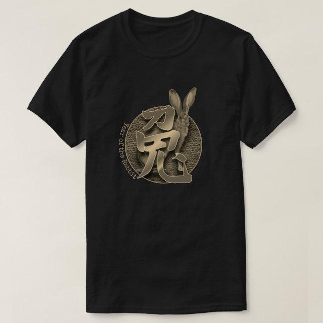 T-shirt Zodiaque chinois "lapin" (Design devant)