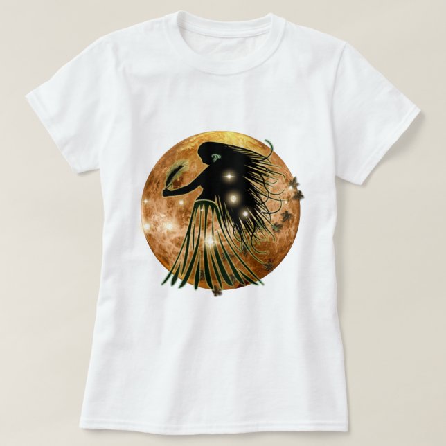 T-shirt Zodiaque de cachot de métier - Vierge (Design devant)