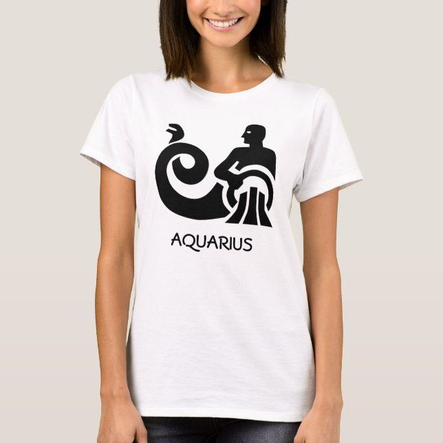 T-shirt Zodiaque de Verseau (Devant)