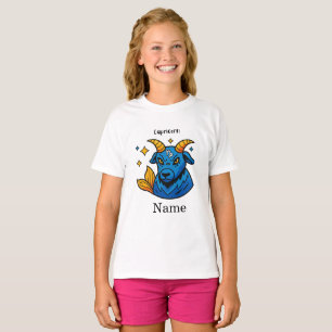 T-shirt Zodiaque Mystique Capricorne Bouc de Mer Astrologi