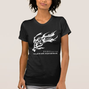 T-shirt Zodiaque oriental de symbole de kanji [dragon]