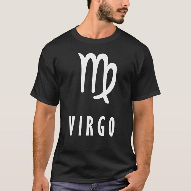 T-shirt Zodiaque virgo (Devant)