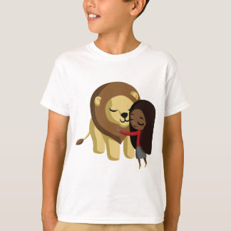 T-shirt Zoe et arachide le lion