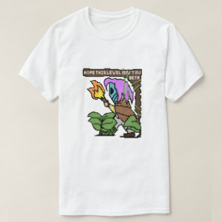 T-shirt Zoe Pixel Sign - "Niveau Bêta"