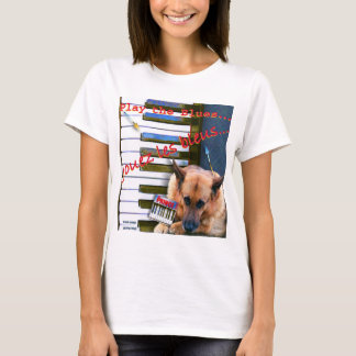 T-shirt ZoeSPEAK - bleus de piano