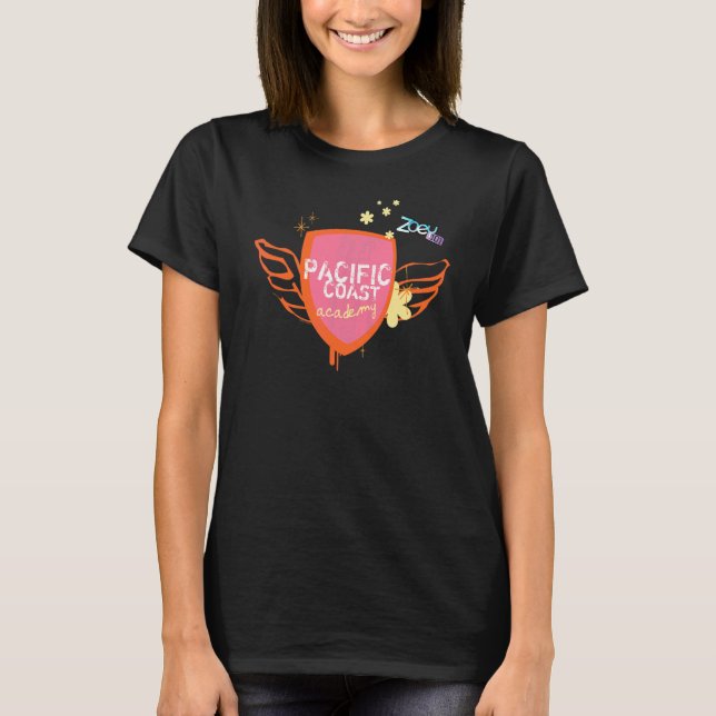 T-shirt Zoey 101 Pacific Coast Academy (Devant)