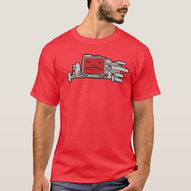 T-shirt Zoltron avec le logo de site Web (Devant)