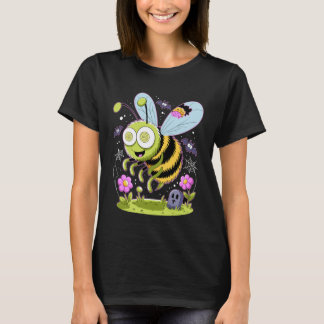 T-shirt Zom-Bee Cute Zombie Bee Funny Halloween Tee