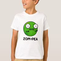 Zom-pea Drôle Halloween Zombie Pea Pun