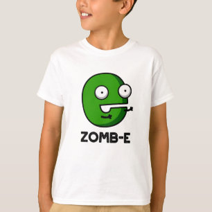 T-shirt Zomb-E Drôle Halloween Zombie Alphabet Pun