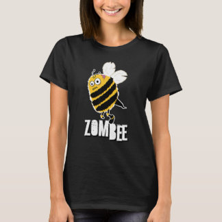 T-shirt Zombee Bee Zombie Halloween Bumblebee Brain Spooky