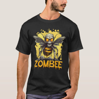 T-shirt Zombee Drôle Halloween Bee Costume pour femmes Hom