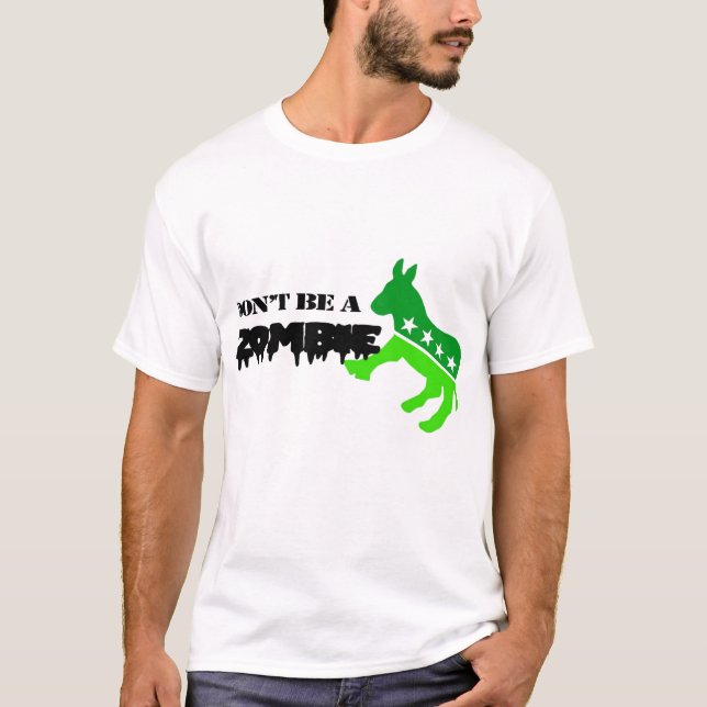 T-shirt Zombi Démocrate (Devant)