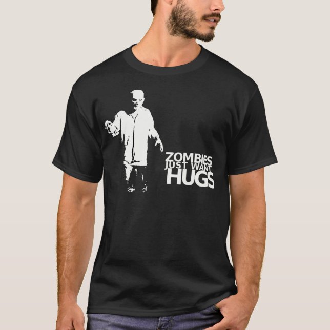 T-shirt Zombi d'ÉTREINTE (Devant)
