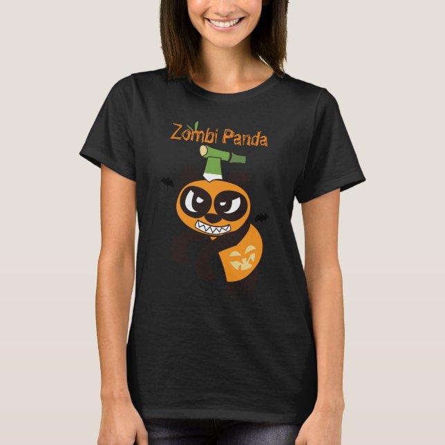 T-shirt Zombi Panda (Devant)
