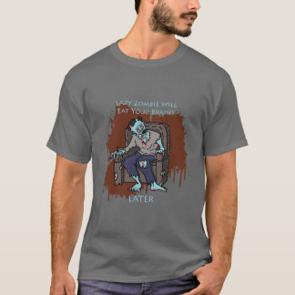 T-shirt Zombi paresseux 01