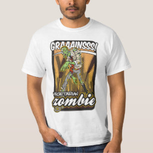 T-shirt Zombi végétarien