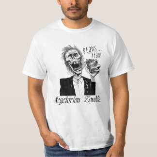 T-shirt Zombi végétarien
