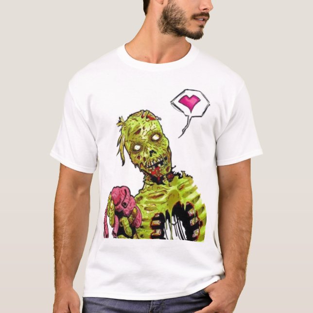 T-shirt zombie (Devant)