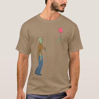 T-shirt Zombie Avec Balloon Zombies Drôle Halloween Art 69