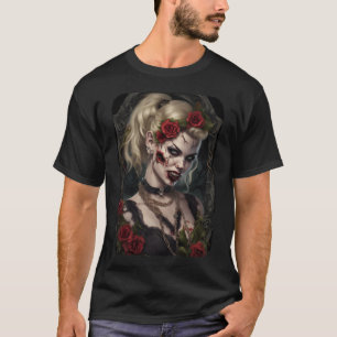 T-shirt Zombie Babe 04
