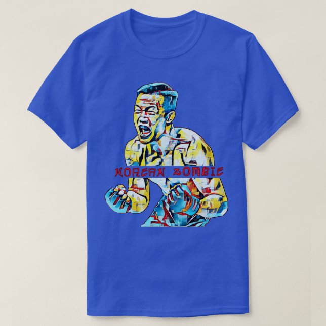 T-shirt Zombie coréen (Design devant)