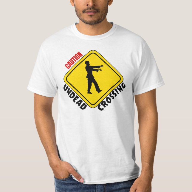 T-shirt Zombie Crossing (Devant)
