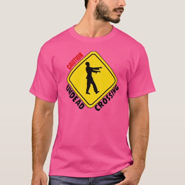 T-shirt Zombie Crossing (Devant)