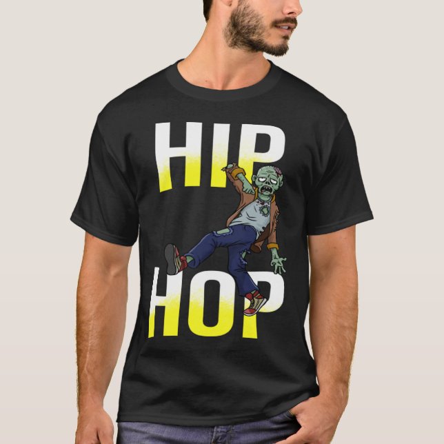 T-shirt ZOMBIE Dancing HIP HOP Breakdancing Kids or Adults (Devant)