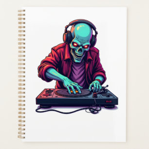 T-shirt Zombie DJ � Festival de musique Halloween