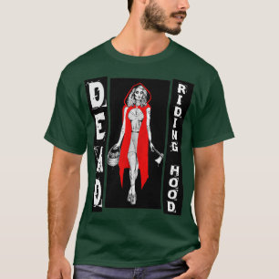 T-shirt Zombie Fairytales Hood MORT RIDING HOOD 1